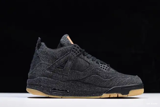 1st Kicks Shoes Levi's x 'black' AO2571-001 4 Jordan Air 0518